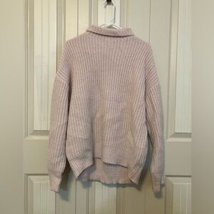 Womens light pink Gap knit sweater